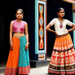 **Image Prompt 1:** A vibrant and diverse street scene where individuals of various ages and backgrounds confidently express their unique identities through fashion. Their clothing is a creative blend of global trends and rich local cultural aesthetics, such as contemporary silhouettes adorned with intricate Indian embroidery or modern designs incorporating traditional textile patterns. The atmosphere is authentic, empowering, and showcases fashion as a true lifestyle choice and a powerful means of self-expression. Natural, soft lighting. Highly detailed, high-quality photograph.