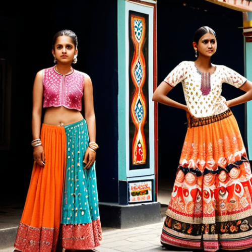 Home 14 **Image Prompt 1:** A vibrant and diverse street scene where individuals of various ages and backgrounds confidently express their unique identities through fashion. Their clothing is a creative blend of global trends and rich local cultural aesthetics, such as contemporary silhouettes adorned with intricate Indian embroidery or modern designs incorporating traditional textile patterns. The atmosphere is authentic, empowering, and showcases fashion as a true lifestyle choice and a powerful means of self-expression. Natural, soft lighting. Highly detailed, high-quality photograph.